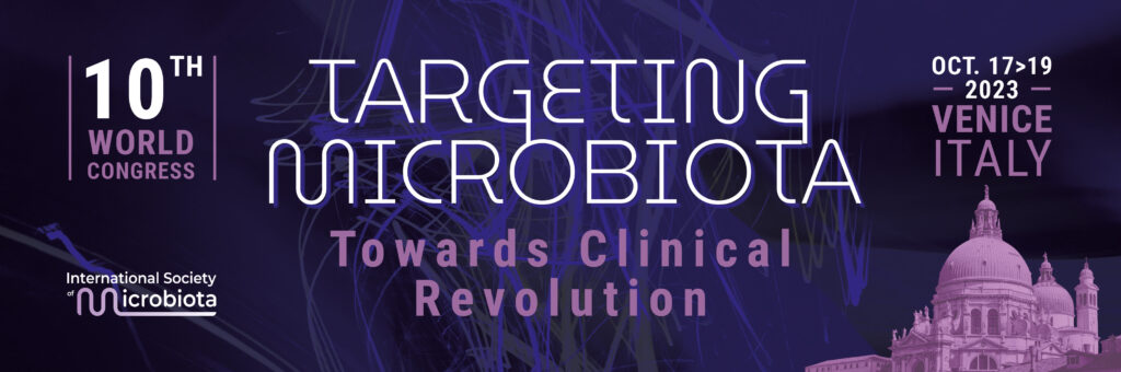 bannière web pour le site Targeting Microbiota